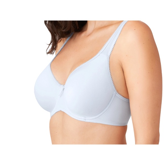 Wacoal Other - WACOAL 853192 BASIC BEAUTY SPACER UNDERWIRE BLUE T-SHIRT BRA SZ 38D NWT